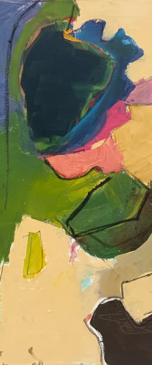 Palette Becomes a Painting XIV by Steven Page Prewitt