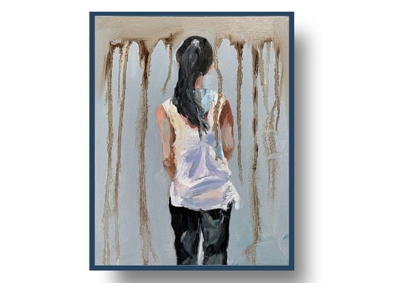 Woman figure.