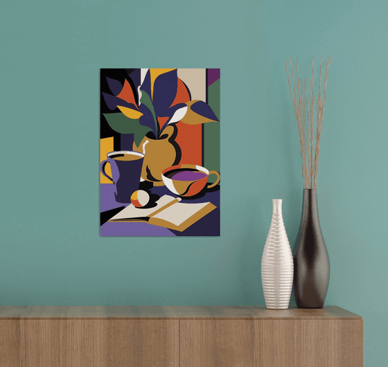 Abstract Still-life 3 | A3 16,5x11.7 in (42x30 cm)