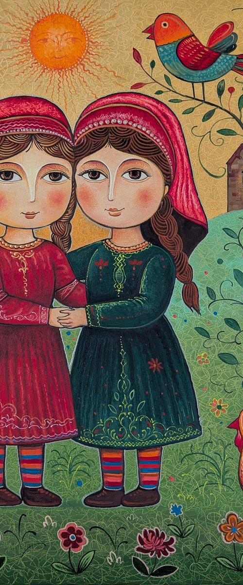 Armenian Sisters by Stepan Ohanyan