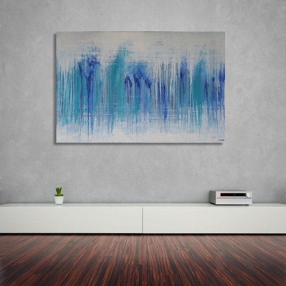 Ice Waterfall (150 x 100 cm) XXL (60 x 40 inches)