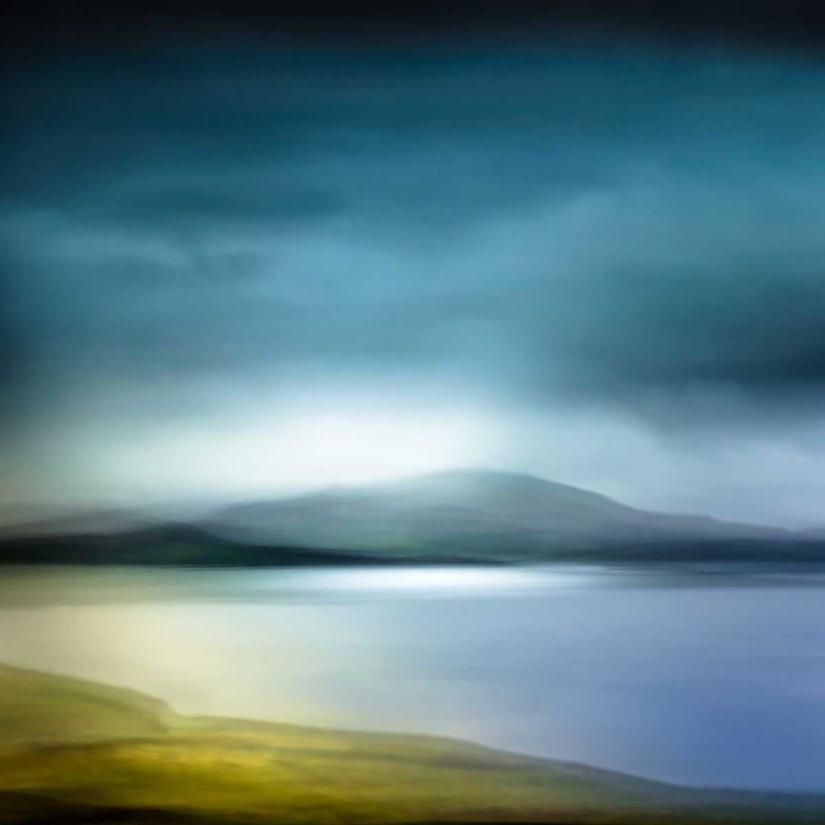 Impressionistic Photograph , In And Out Of Time By Lynne Douglas, 44 X 44, Artwork For Sale On Artfinder