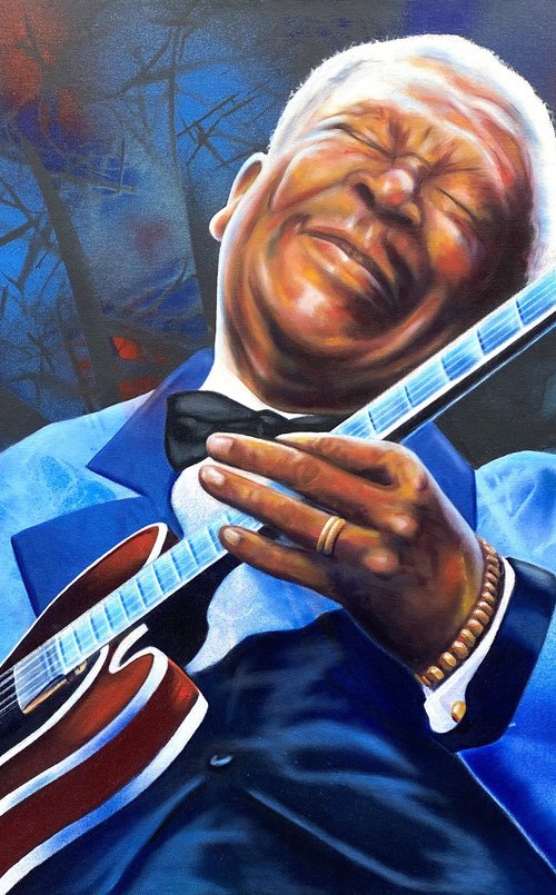 B.B. King by Mark Antony Skirving