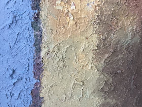 Abstract Landscape Oil Painting - Modern Art