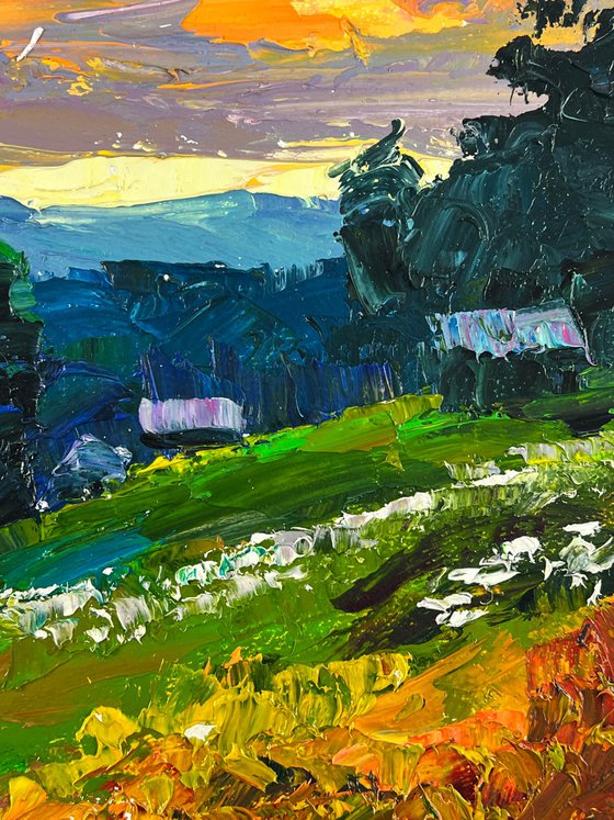 August Days in the Mountains