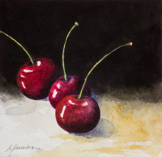 Three cherries II