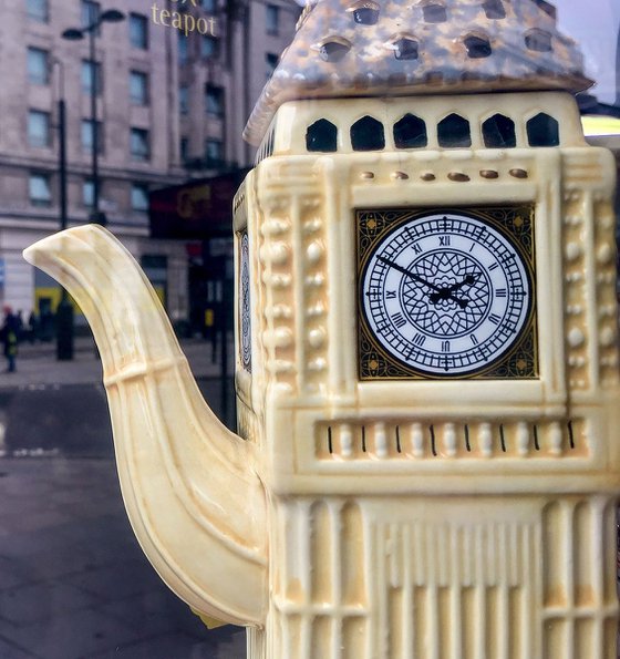 Teatime Big Ben style  (Limited edition 1/20 12"X8)