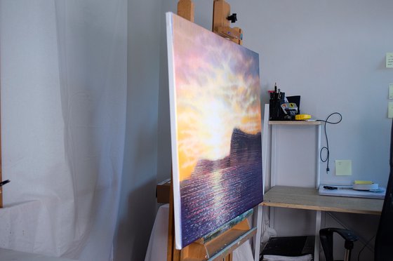 Devon, Jurassic Coast, Sunset