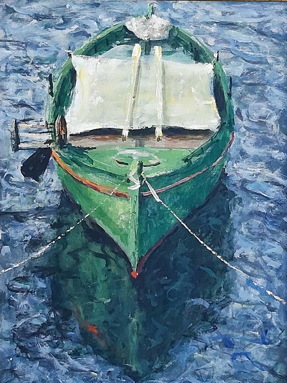 The green boat