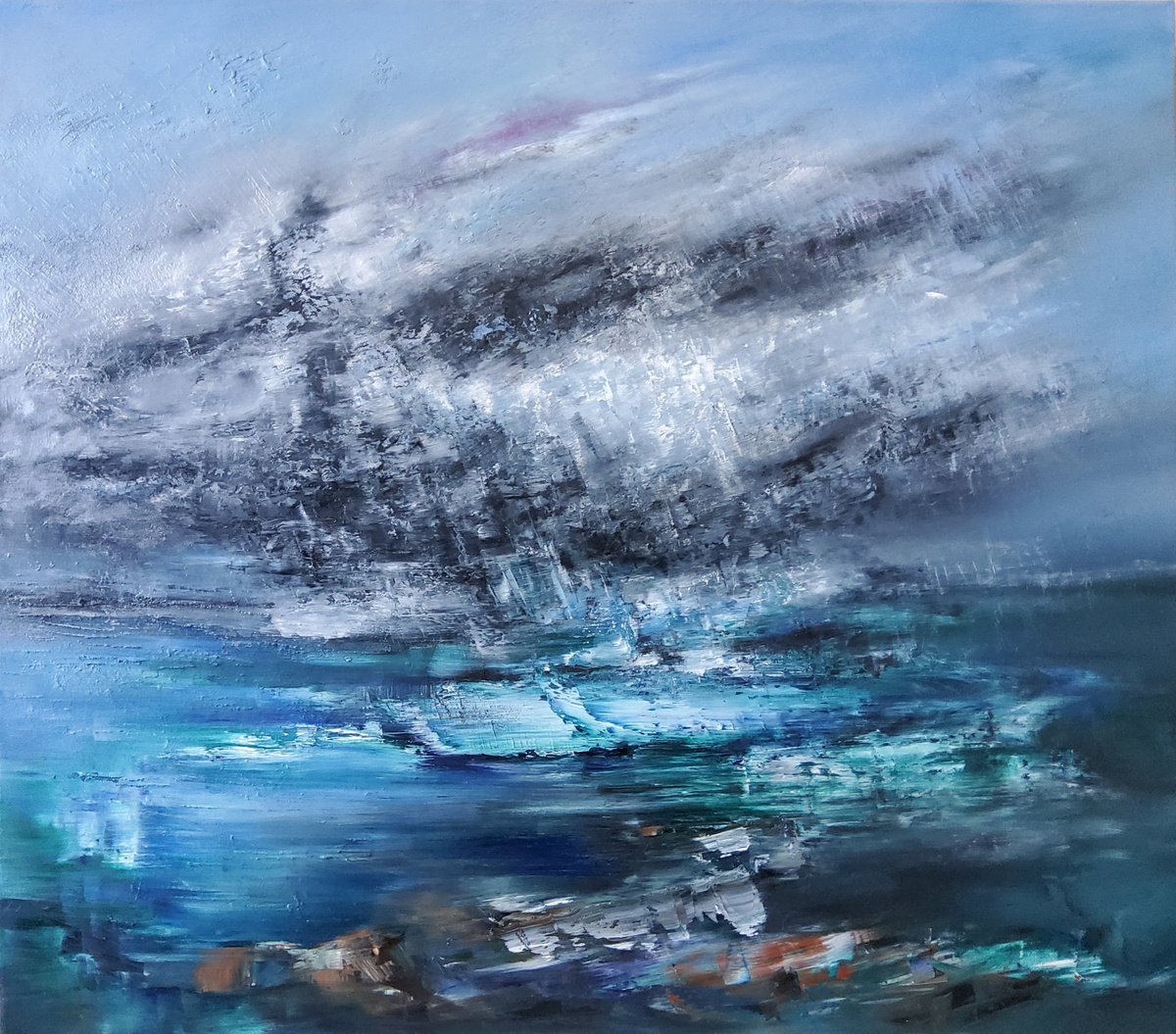 Storm Gathering 1 by Scott Maxwell Art