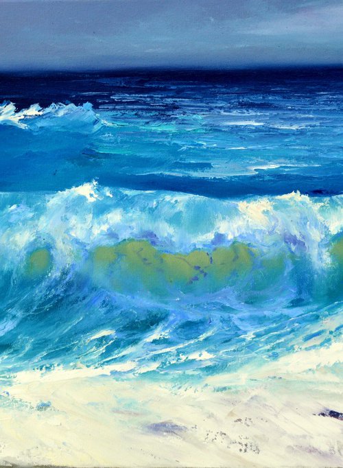 Foaming Wave by Elena Lukina
