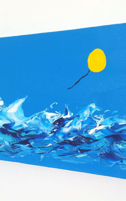 Soul Balloon - Yellow by Mel Graham