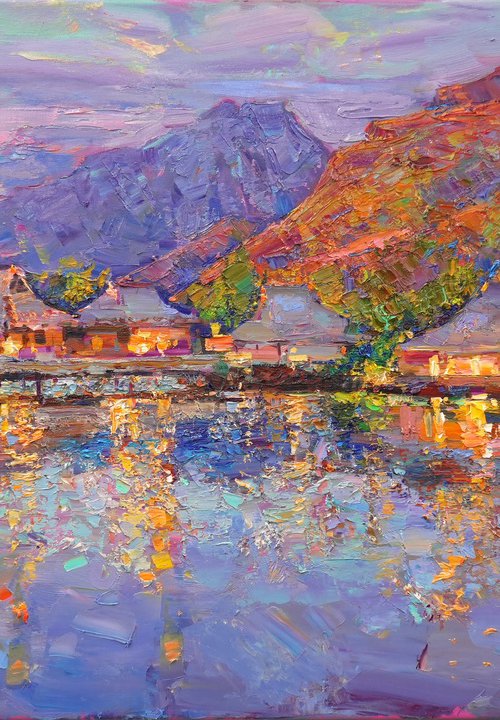 Evening in Boro Boro by Serhii Cherniakovskyi