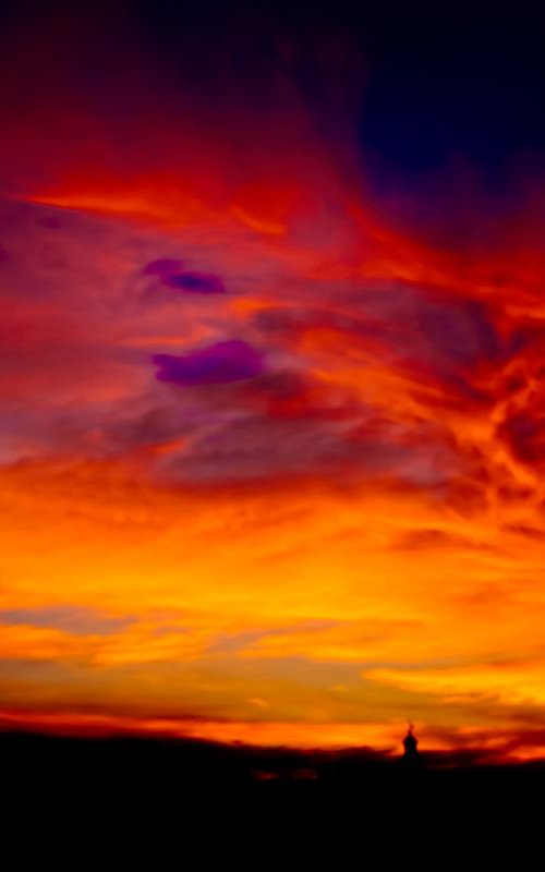Sky On Fire 2 Limited Edition Photograph #1/50 by Graham Briggs