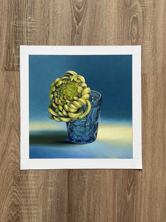 Blue glass