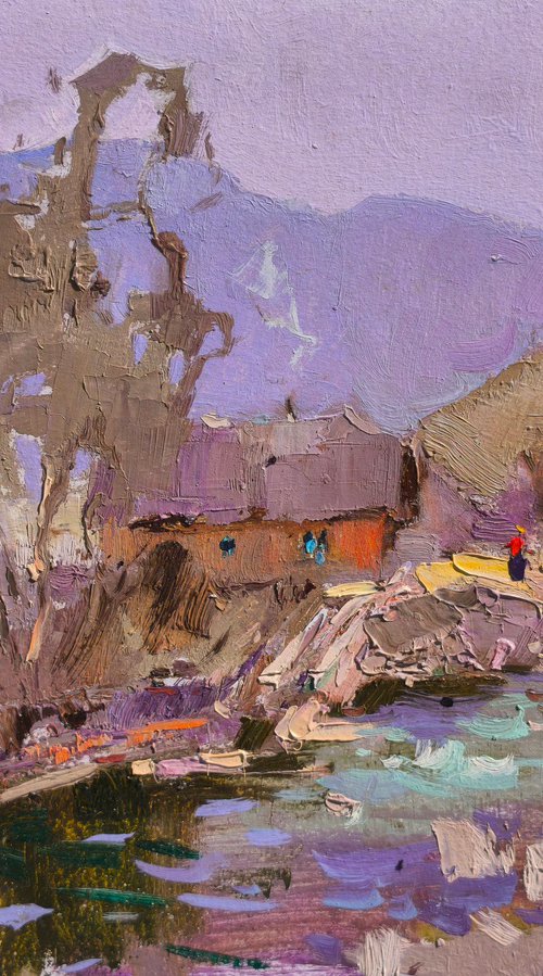 Spring Village by Alexander Shandor
