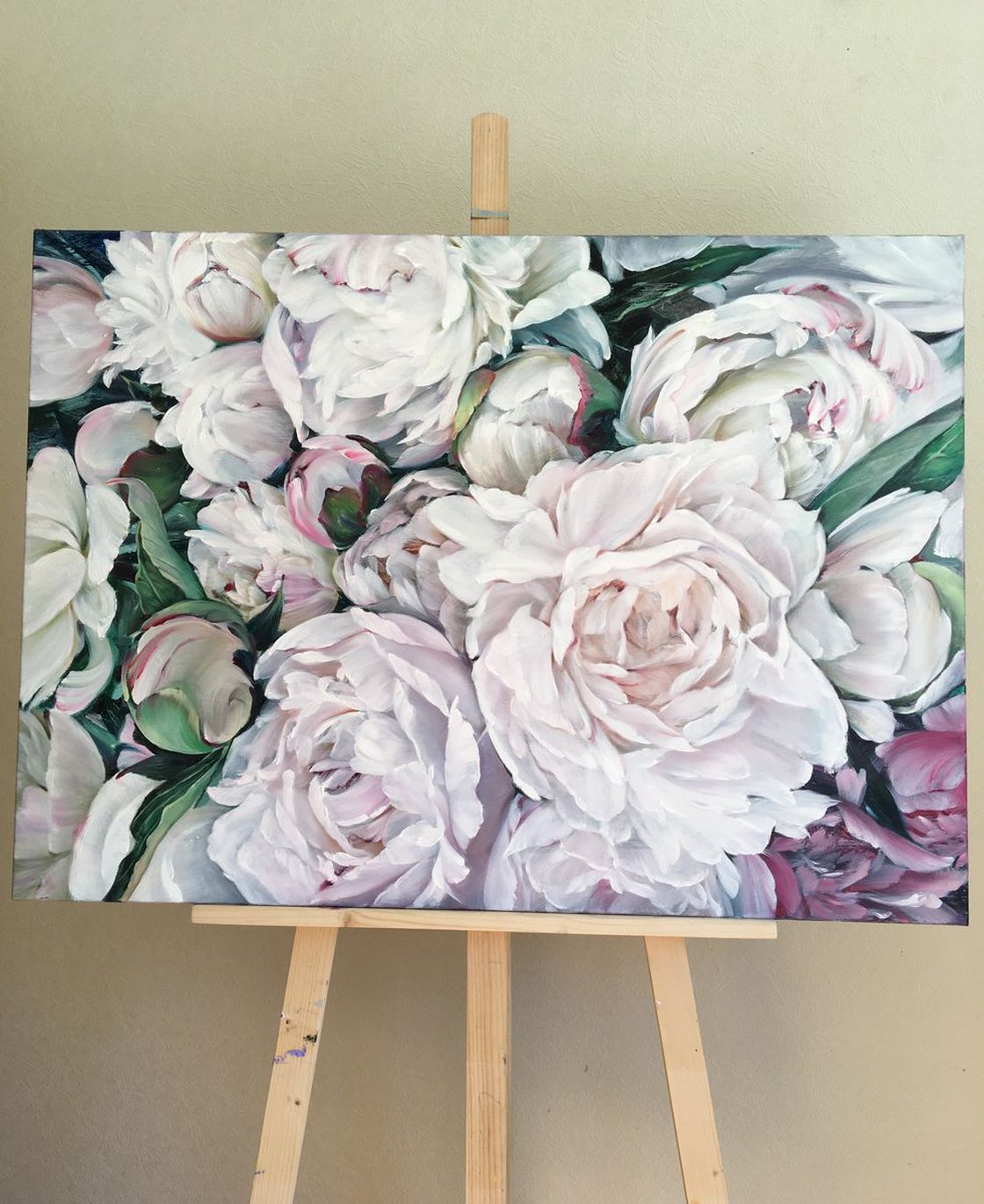 Large original oil painting on canvas Abundance Oil painting by ...