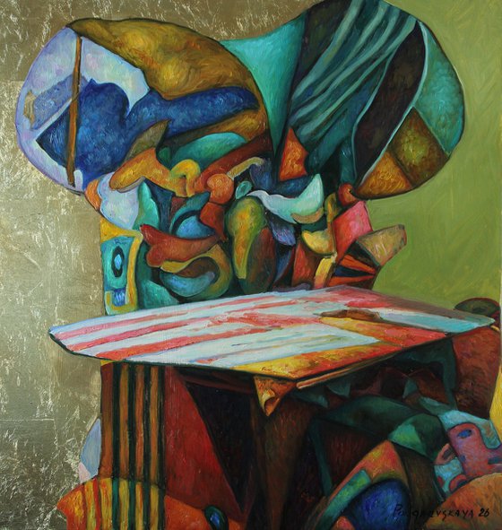 Gold. Topography of form.