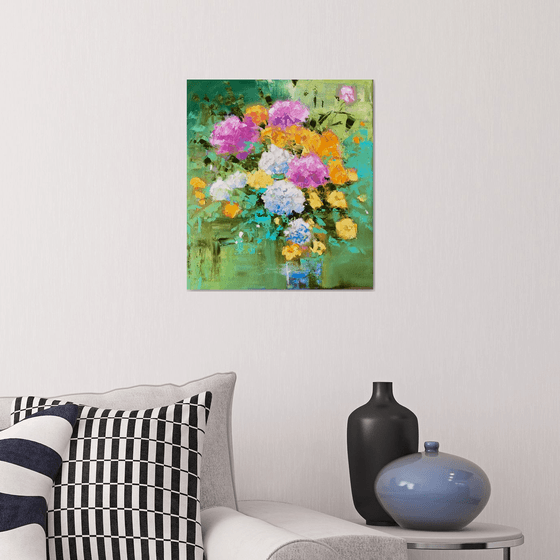 Still life with flowers