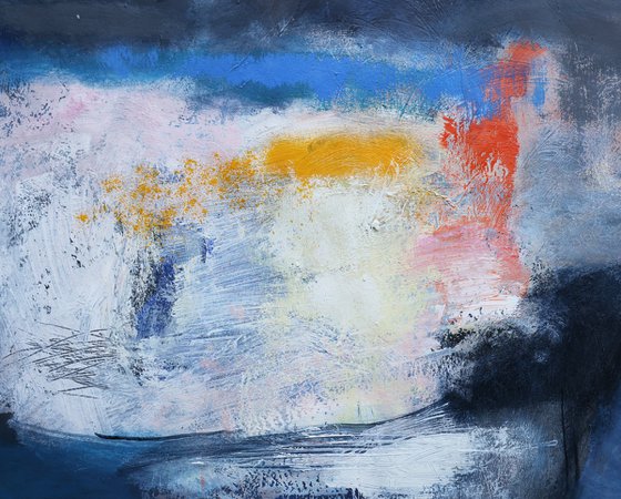 Composition with Yellow Blot