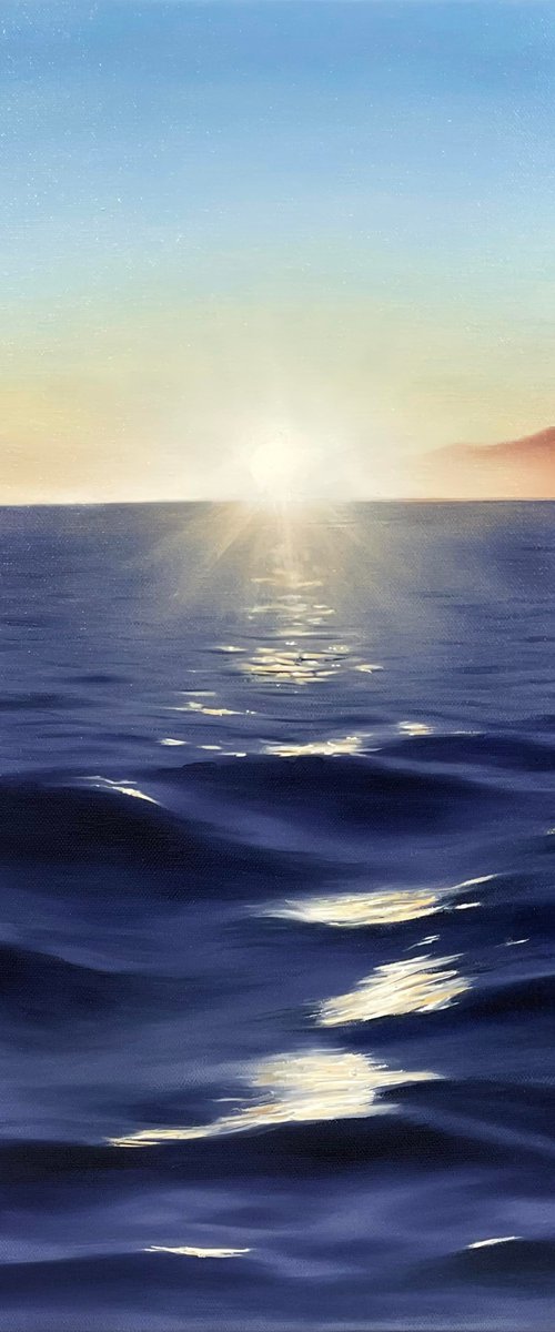 Antarctic Ocean by Alla Kallass
