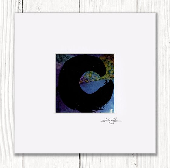 Enso Zen Circle Collection 1 - 4 Paintings