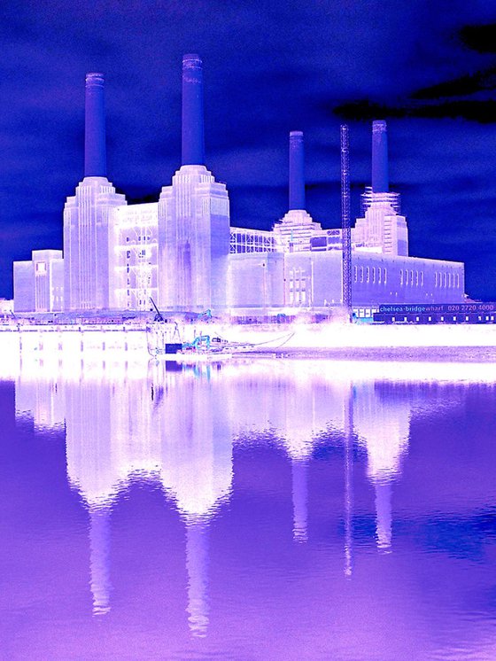 BATTERSEA POWER STATION  NO:7  Limited edition  1/50 12" x 16"
