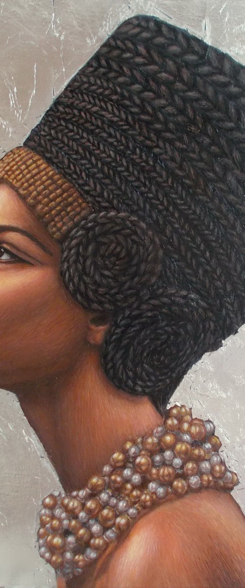 portrait "Regal beauty" by Tatyana Mironova