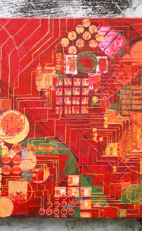 Mercantile Mechanism 16 by Rebecca J. White
