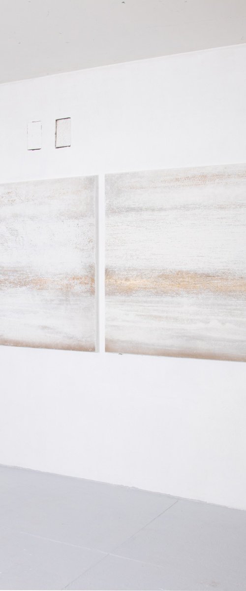 No. 24-34 (240x120 cm)Diptych by Rokas Berziunas