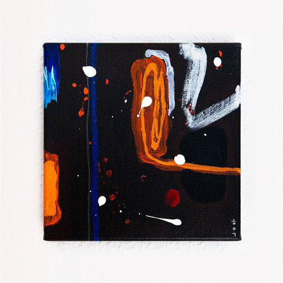 Abstract 3 Set (8"x8")