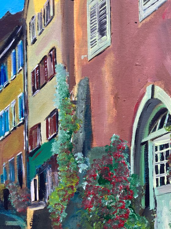 Swiss Town, Late Afternoon