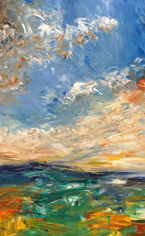 Summer Landscape XL 1 by Peter Nottrott
