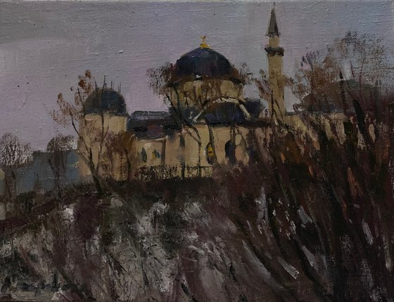 Twilight Over the Mosque