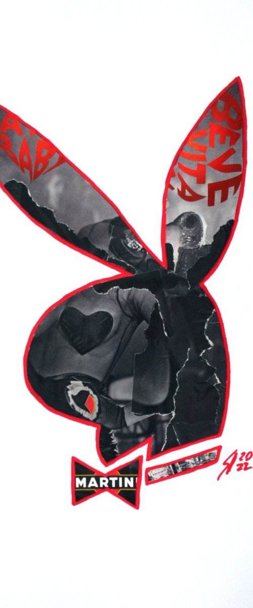 COLLAGE XIII, 2022 / PLAYBOY by Salana Art