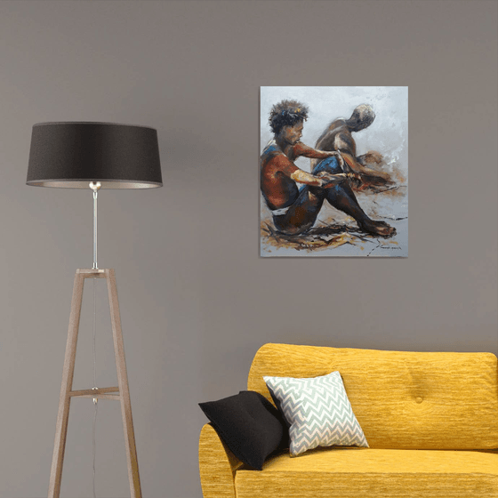 SAN PEOPLE FROM NAMIBIA