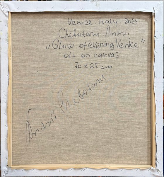 Glow of evening Venice