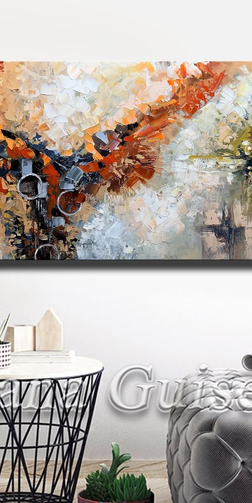 Abstract Painting - Bold Start by Lana Guise