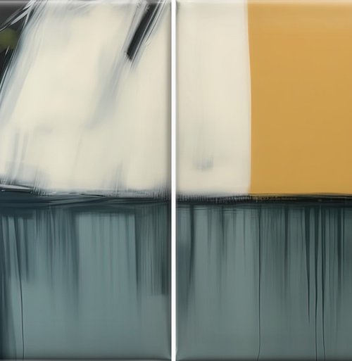 Diptych “Still Sailing” by V+V Kniazievi