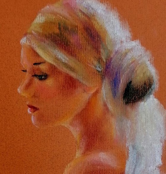 Portrait in Orange