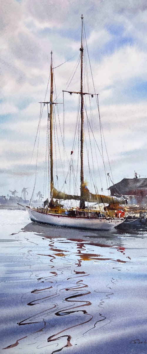 Reflections at Dawn by Eugenia Gorbacheva