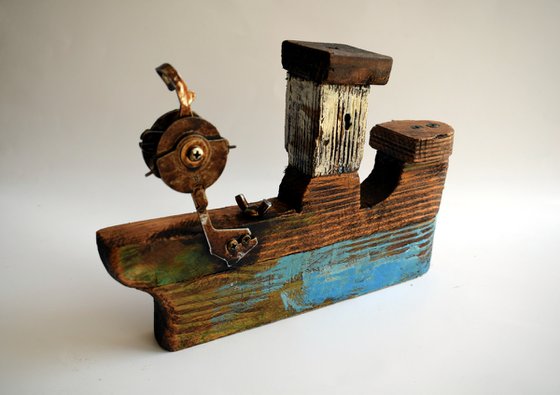 wooden ship "High hopes"