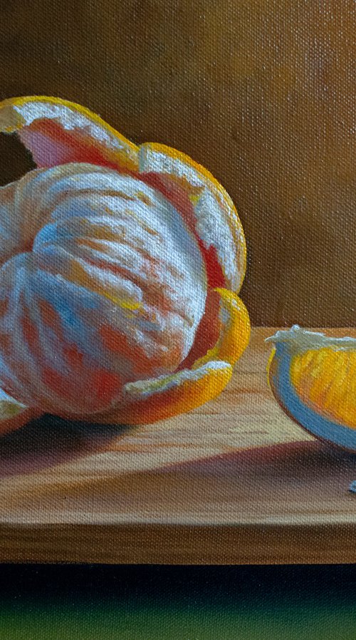 Still Life with Orange/32 by Kolodyazhniy Sergey
