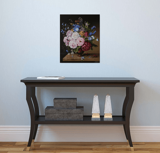 Floral Still Life Painting