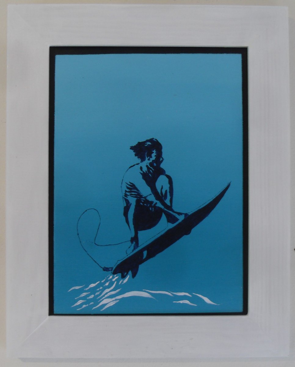 Flying Surfer by Kenny Grogan