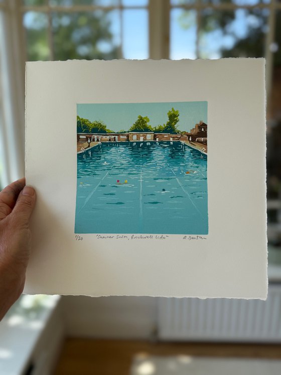 Summer Swim, Brockwell Lido