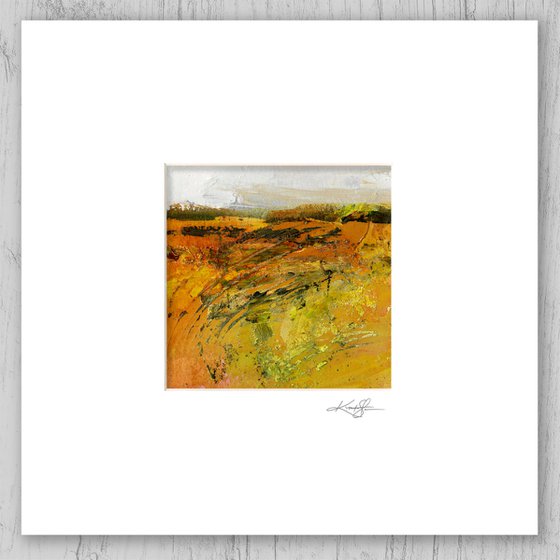Mystical Land 386 - Landscape Painting by Kathy Morton Stanion