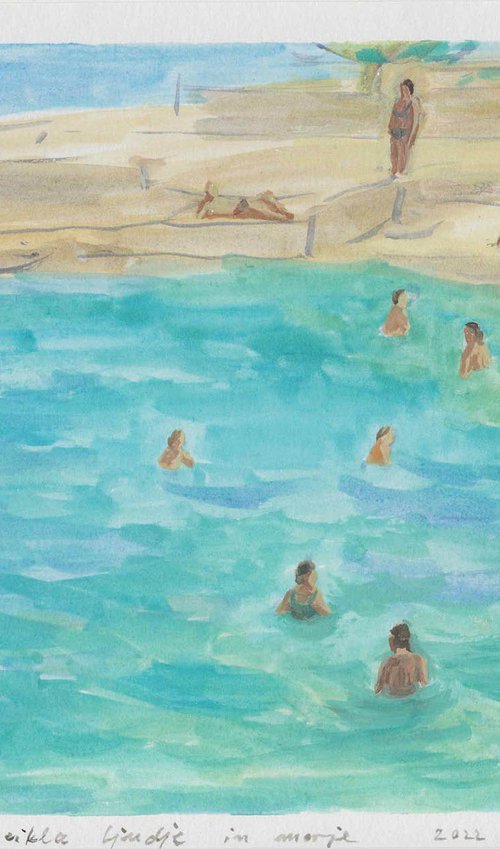 From Cycle People and the Sea by Alenka Koderman