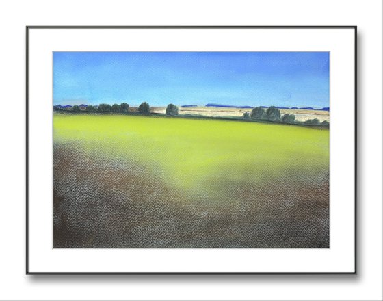 Norfolk Fields - Landscape Art