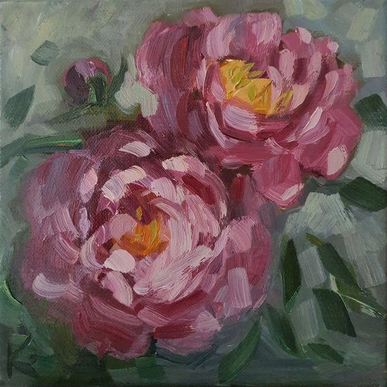 Still-life "Peonies"